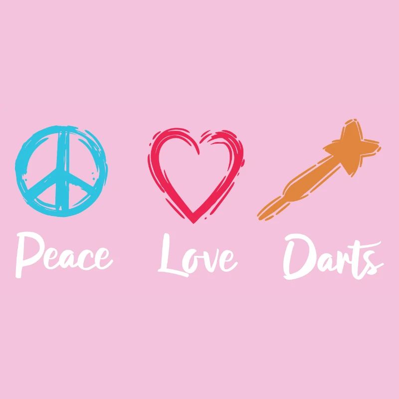 Fléchettes d’amour de paix