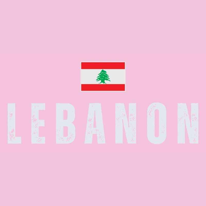 Stolzer Libanese, Flagge des Libanon