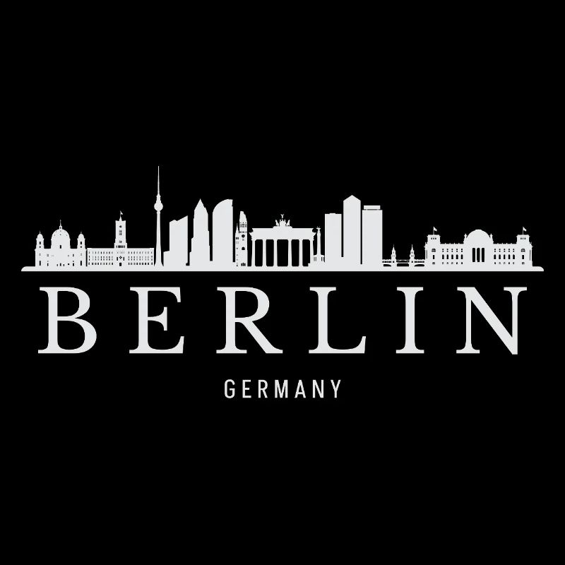 Berlin Skyline, Berlin Allemagne