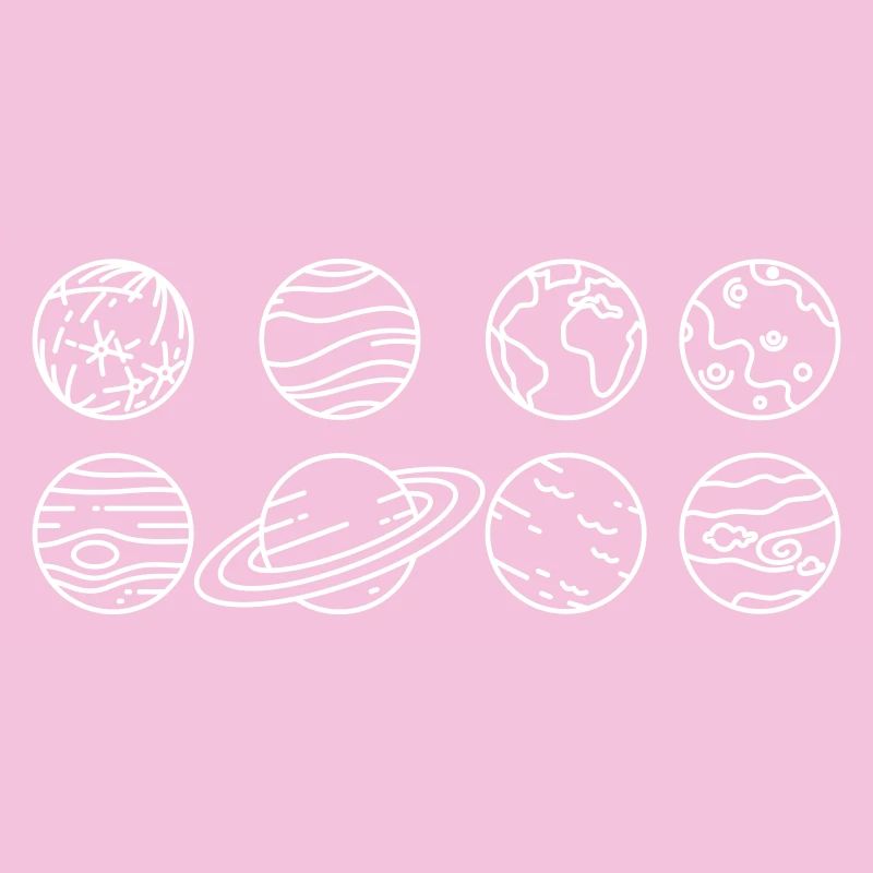 Sonnensystem Planeten – Solar System Weltraum