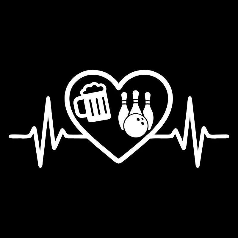 Heart Beer Bowling-Humor