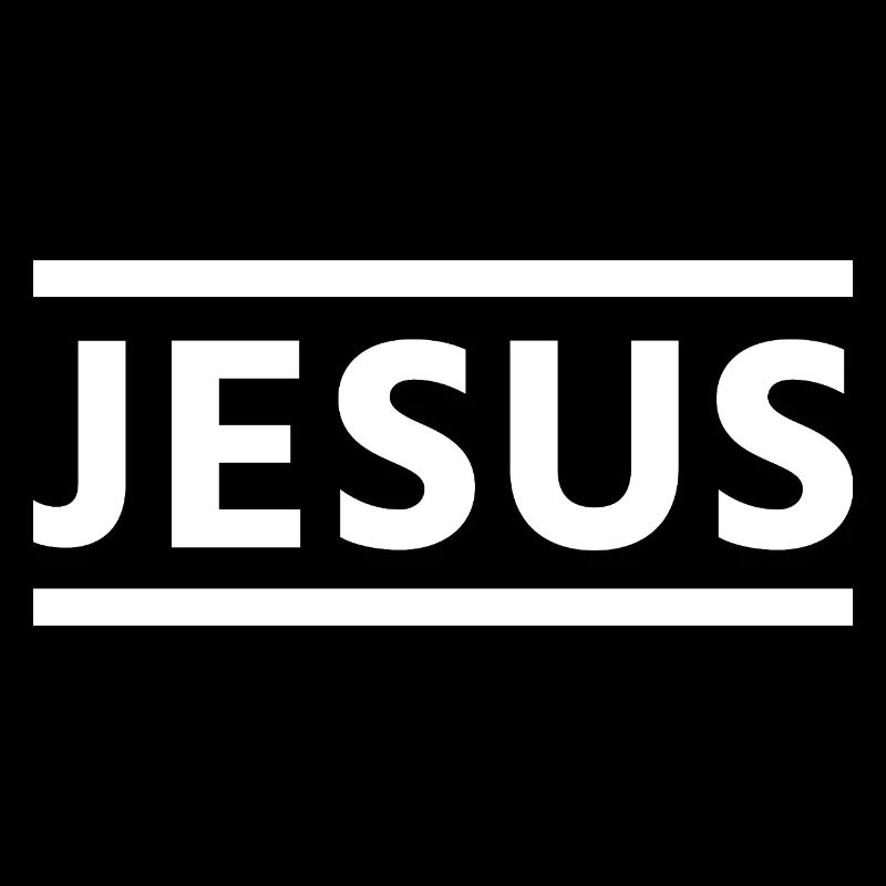 Bold Jesus Typography