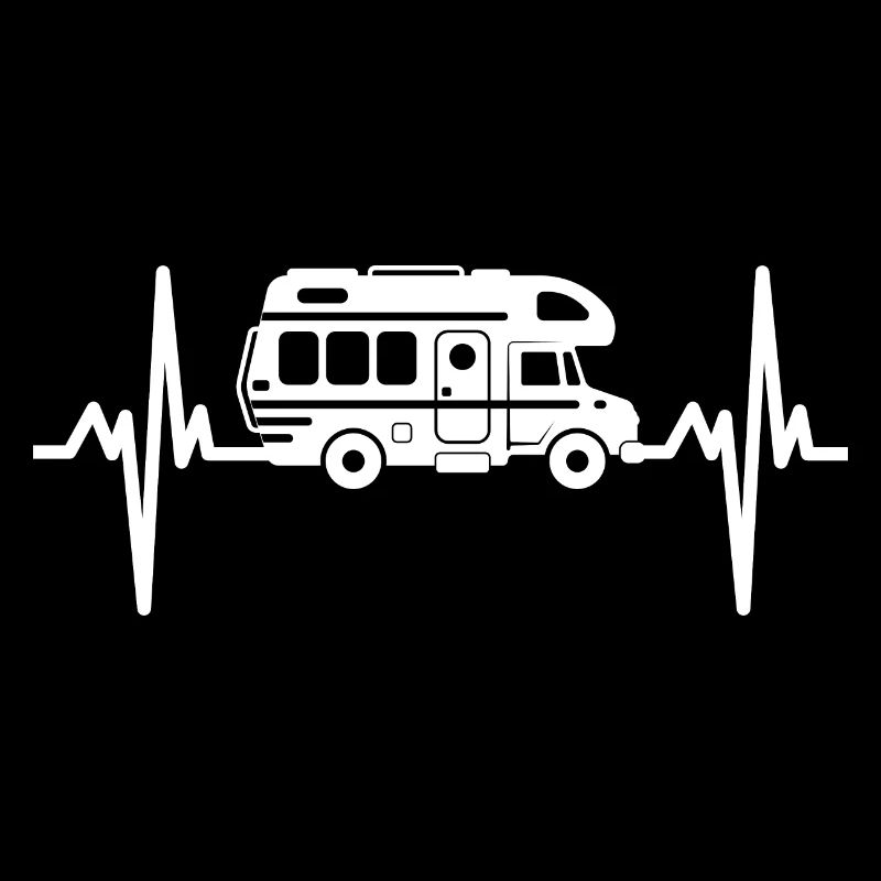 Funny Heartbeat Motorhome Camper Gift