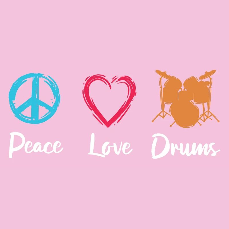 Peace Love Drums