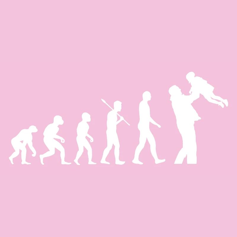 Evolution der Menschheit Familienliebe
