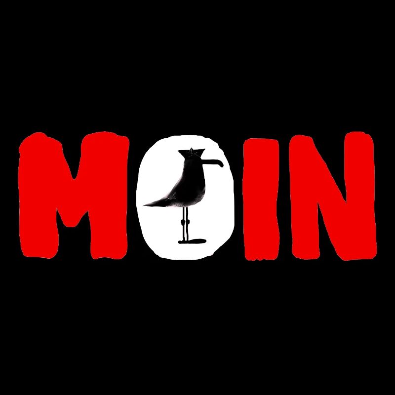 Moin avec la mouette
