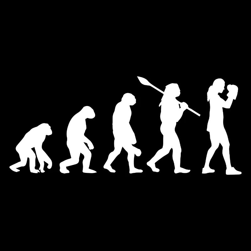 Boxing Evolution Female Fighter Frauen-Sportgeschenk