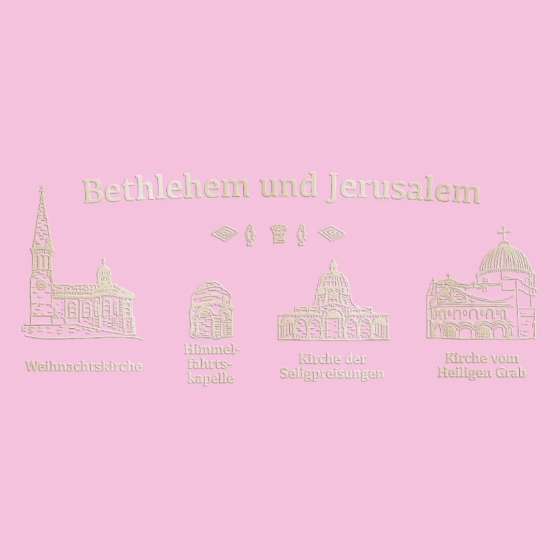 Bethlehem, Jerusalem, heilige Orte. Grabeskirche