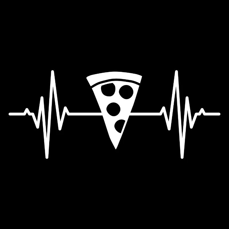 Pizza Herzlinie EKG