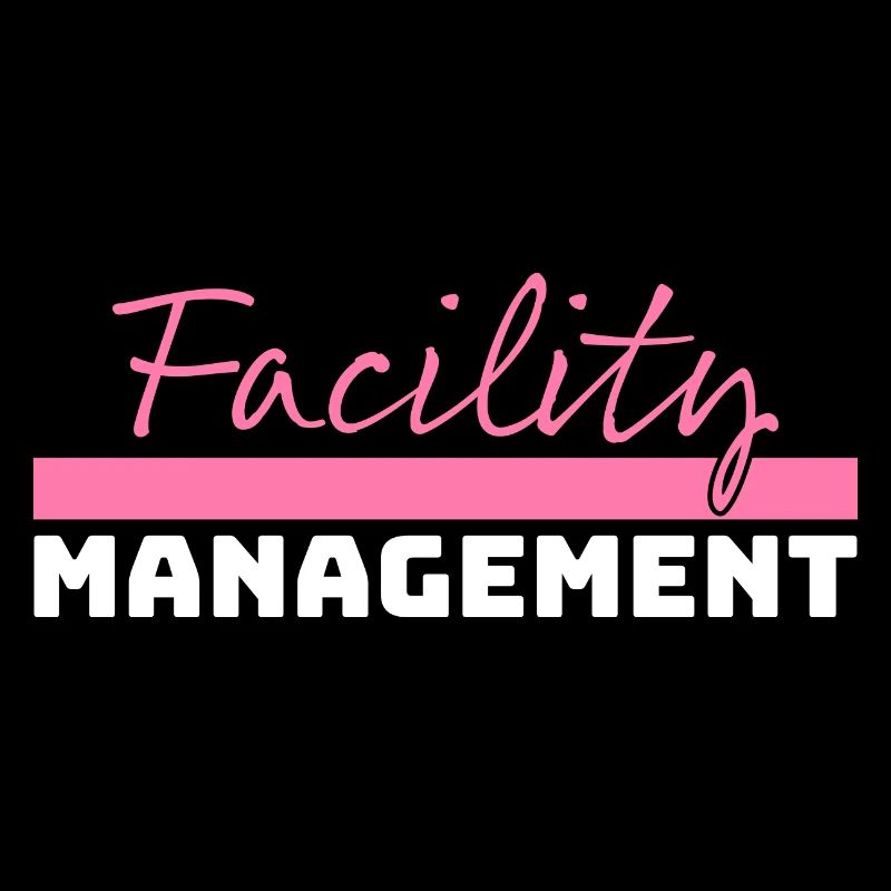 Tshirt Facility Management rose blanc