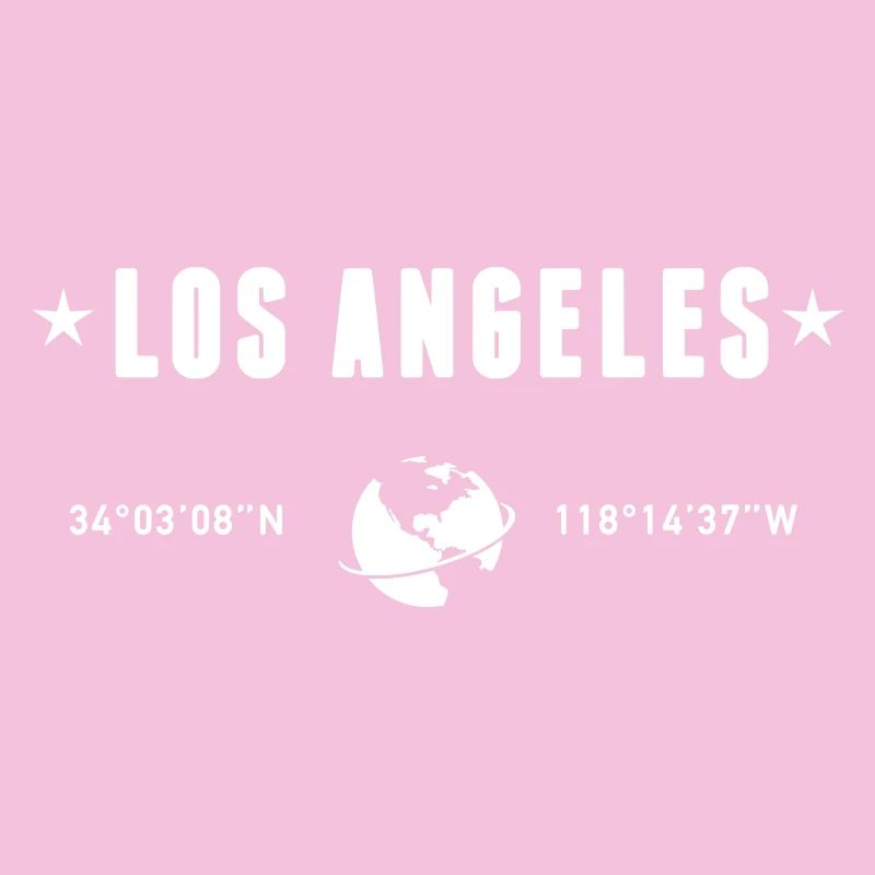 Los Angeles Coordinates Planet Earth