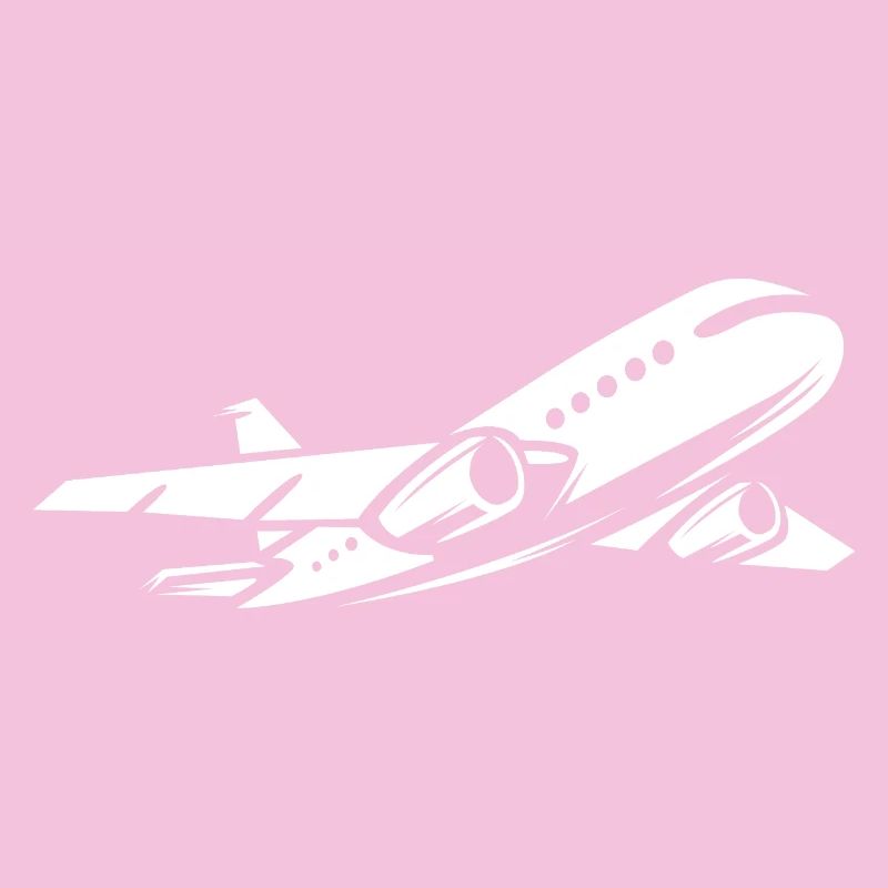 Passenger aircraft in flight - aviation and pilots