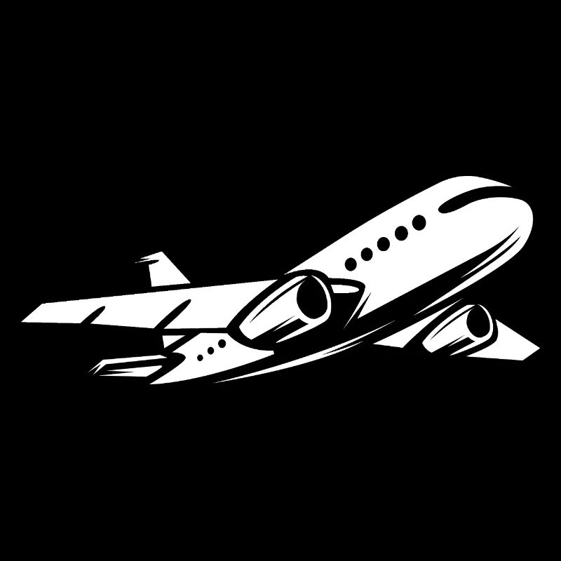 Avions de passagers en vol - aviation et pilotes