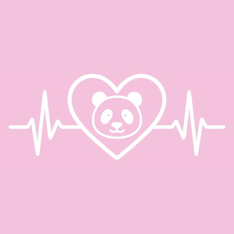 Panda-Herz