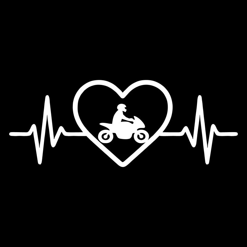 Motorcycle Biker Heart