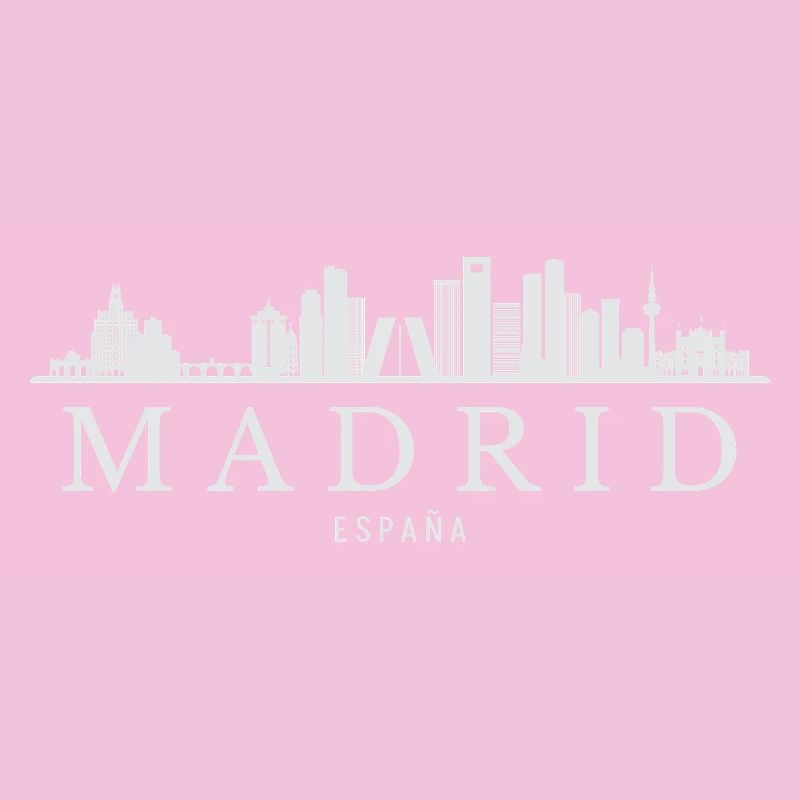 Madrid Skyline, Madrid Espagne