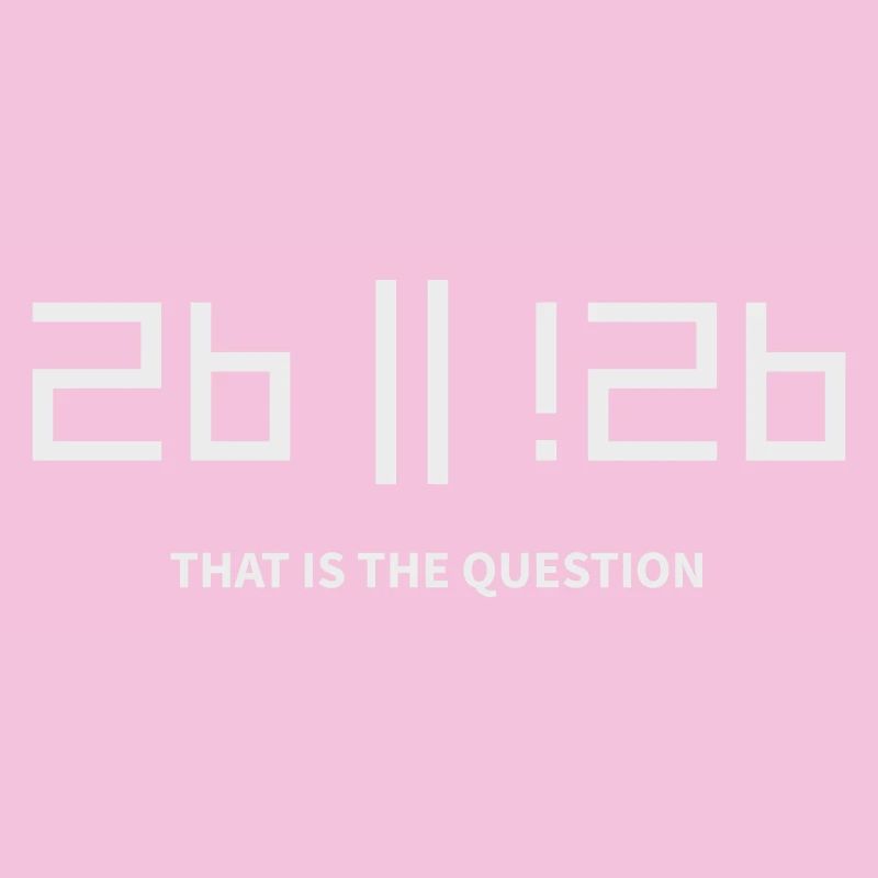 2b ou !2b pour être ou ne pas être c’est la question