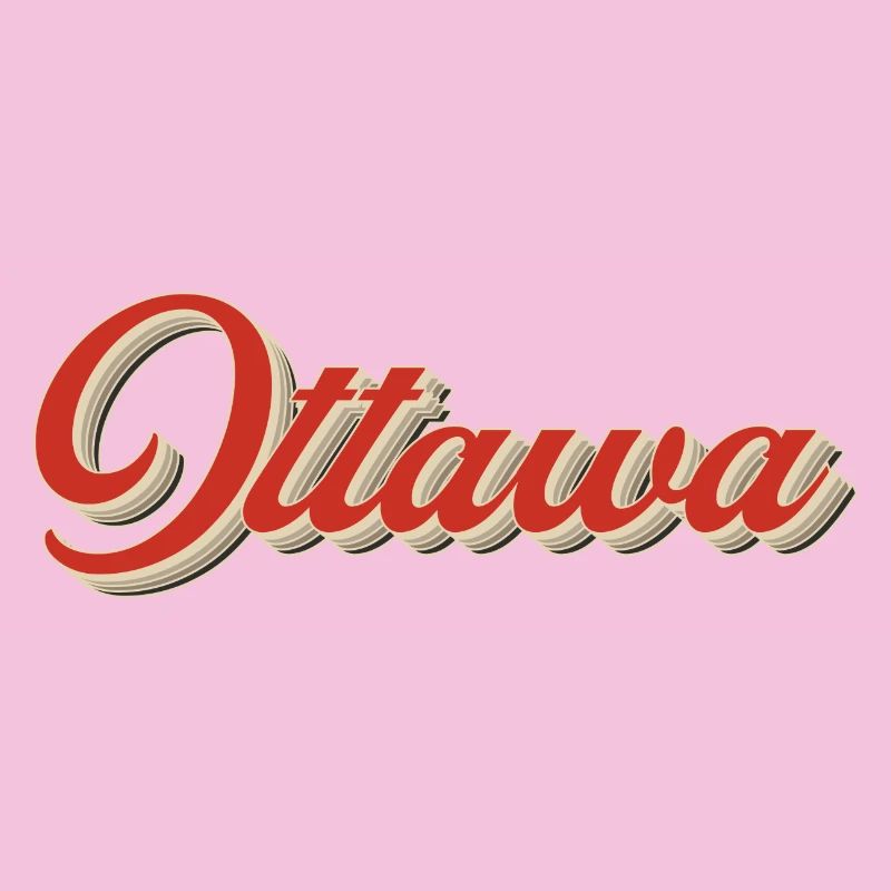 Calgary Canada Lettering – Retro Typography