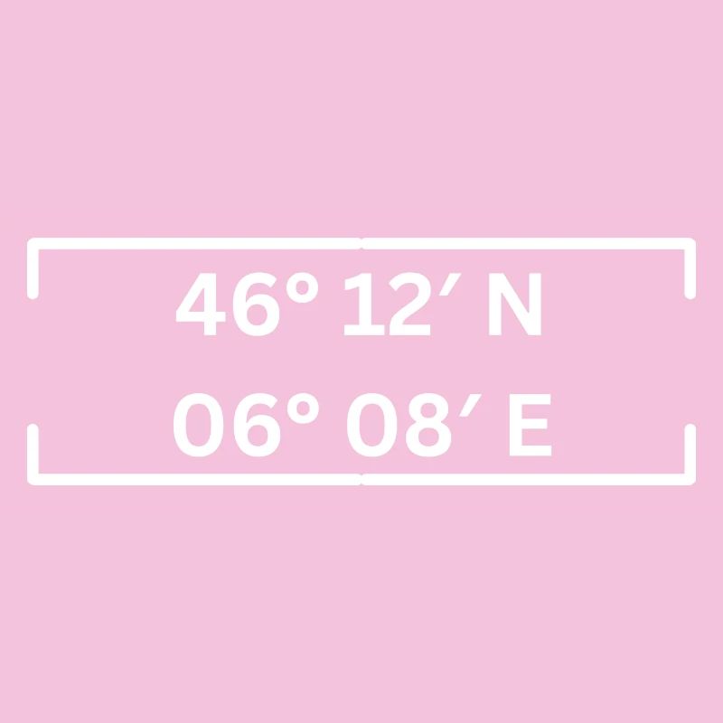 Coordinates Geneva Minimalist