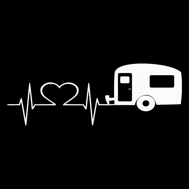 Caravane Camping Heartline Heartline Comme Blanc