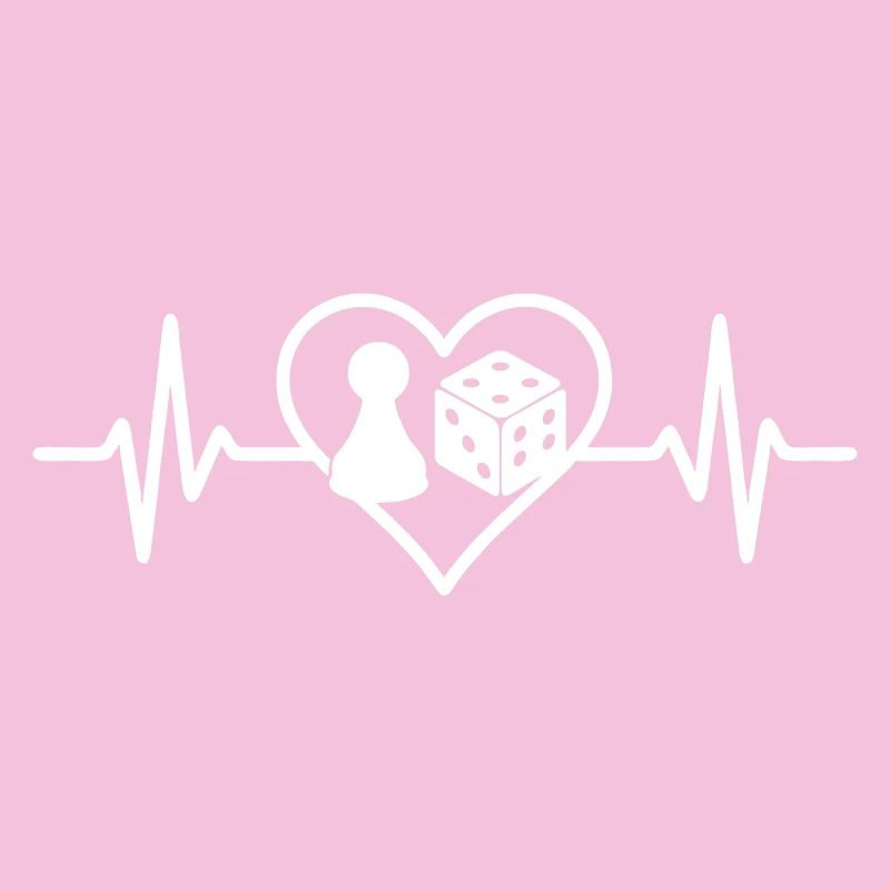 Elegant Hearts and Queens Game Pattern