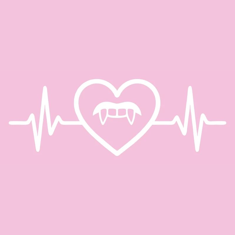 Vampire Halloween Heart