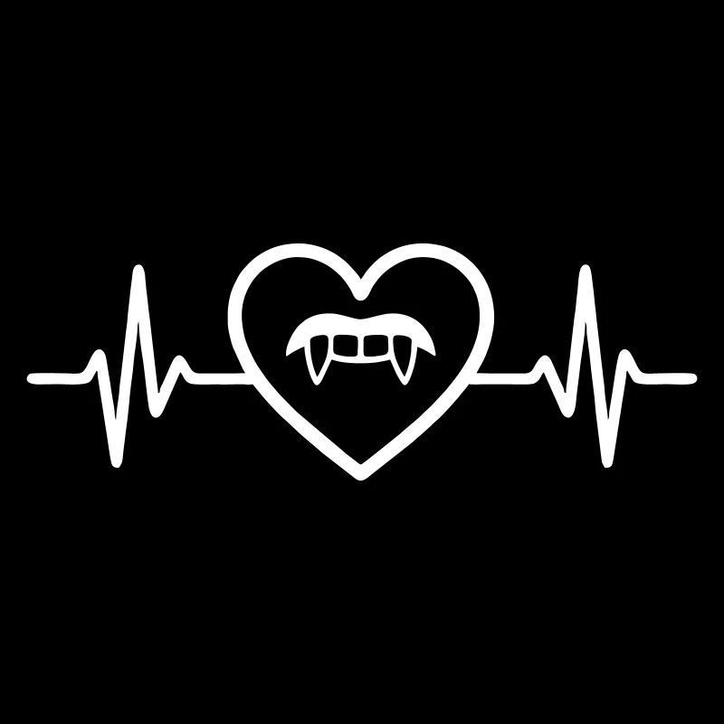 Vampire Halloween Heart
