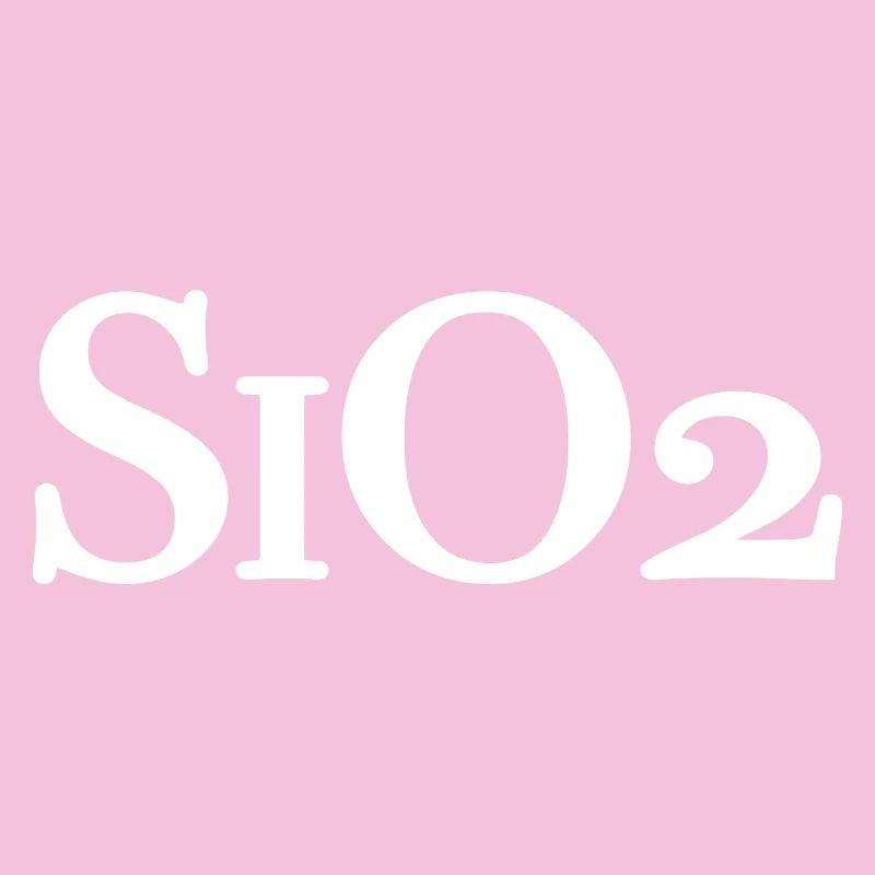 SiO2 - Quartz Chemical Formula Silicon Dioxide