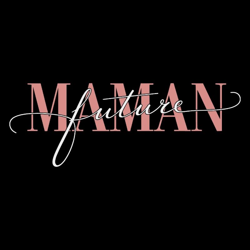 Future maman design minimaliste élégant grossesse