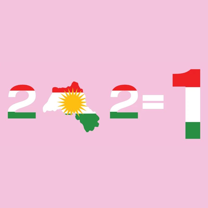 Kurdistan 2+2= 1 