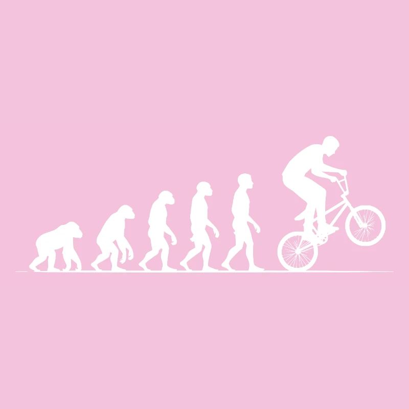 Motif du T-shirt Evolution BMX