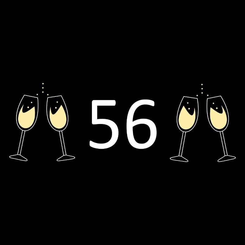 56e anniversaire 56 ans anniversaire 56 numéro 56