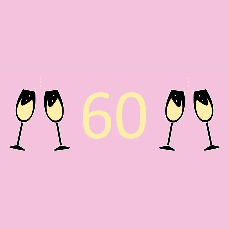 60e anniversaire 60e anniversaire 60 numéro 60 blanc