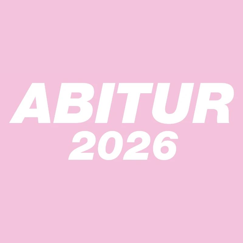 Abi 2026 - Abitur - Don | Conception minimale