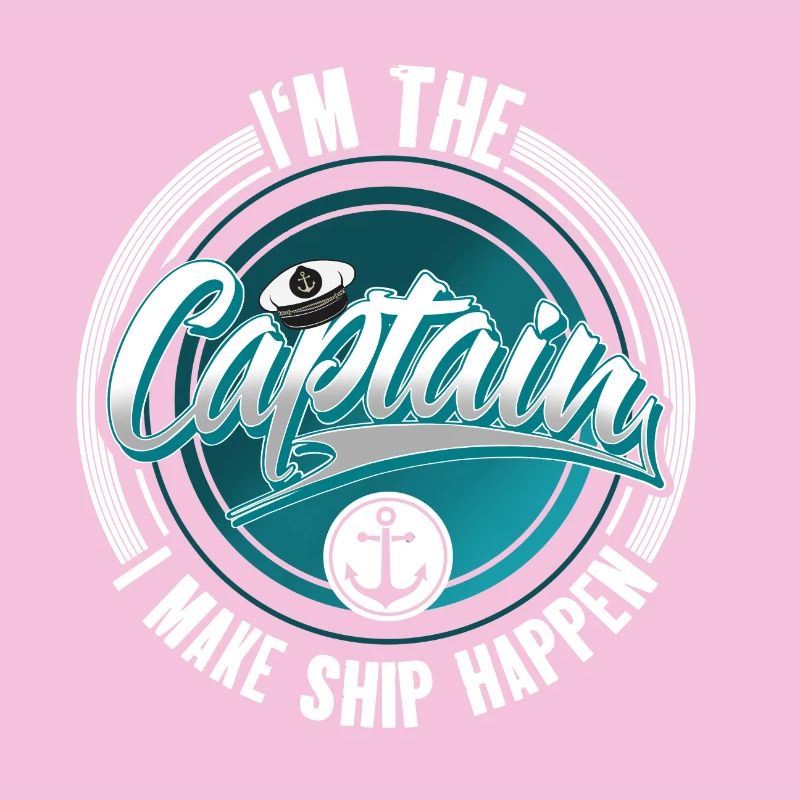 Captain Sailing Motorboat Boat Ship Sailor