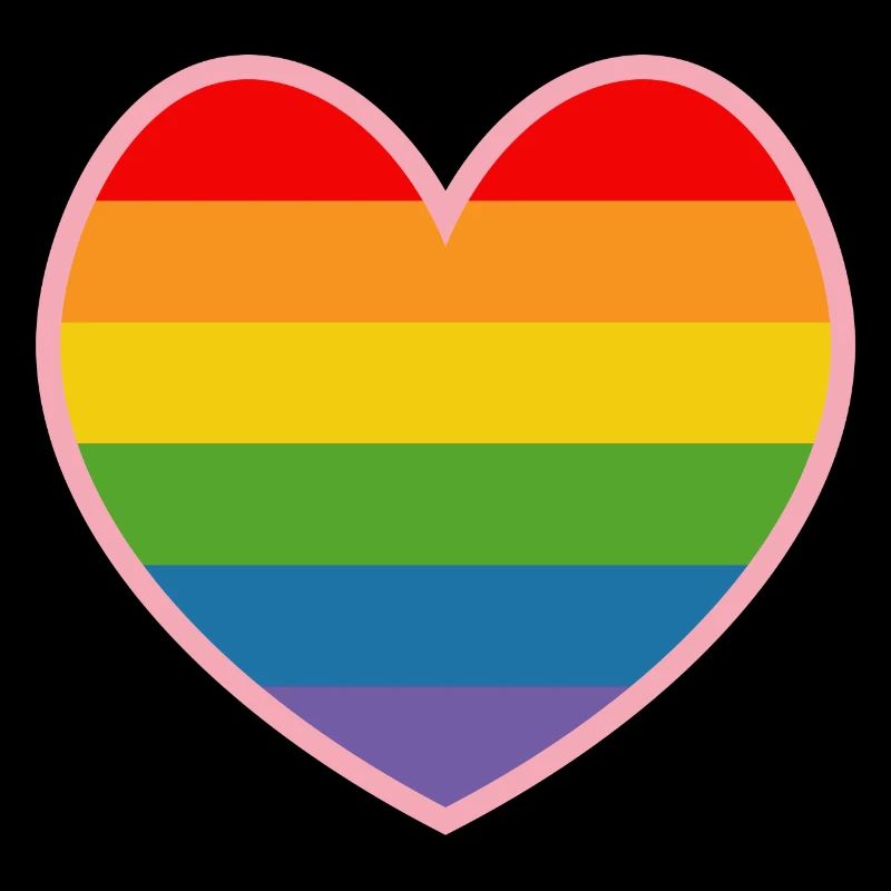 LGBT Shirt CSD QUEER HERZ