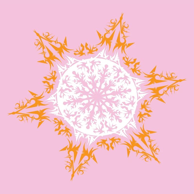 xmas snow crystal snowflake icon icon logo