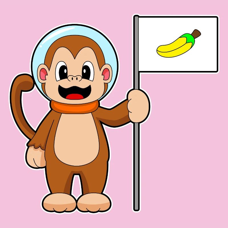 Espace des astronautes singes
