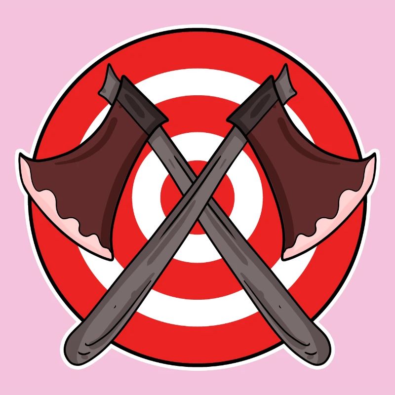Axe Thrower Target Axe Throw Gift