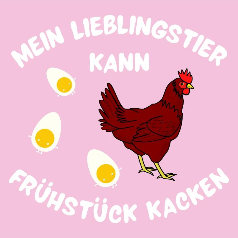 Chicken with breakfast delight design