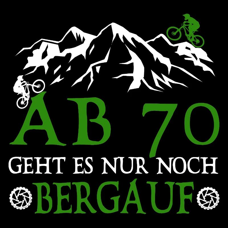 From 70 onwards, it's all uphill Birthday Biker