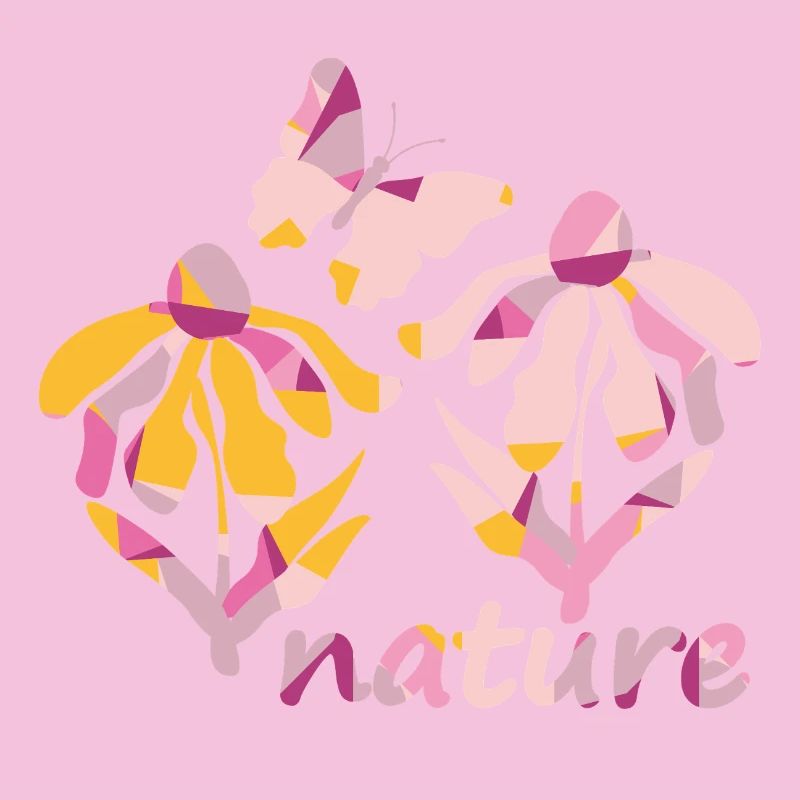 Pinky nature - Floraison dans les tons roses
