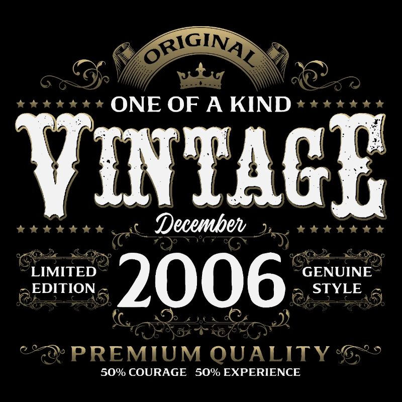 19e anniversaire Millésime de décembre 2006