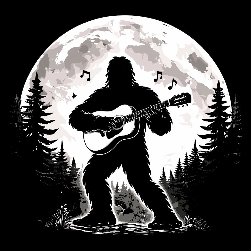 Bigfoot Guitarist
