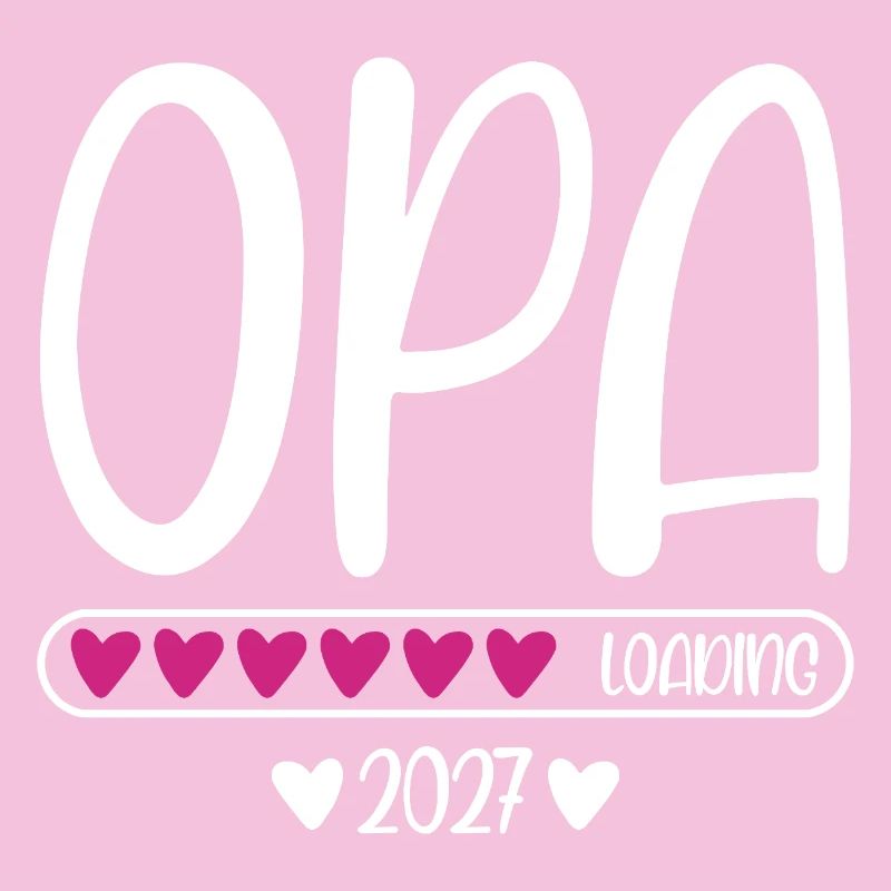Opa 2027 loading mit Herzchen Ladebalken