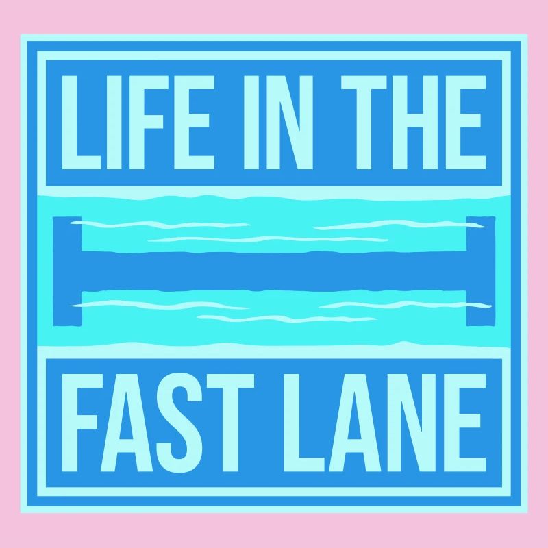 Life In The Fast Lane Float Funny Pool Saying