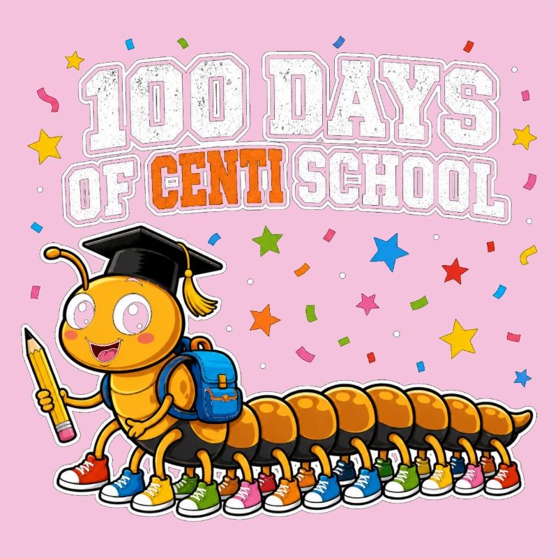 Centipede 100 jours d’école Cent jambes