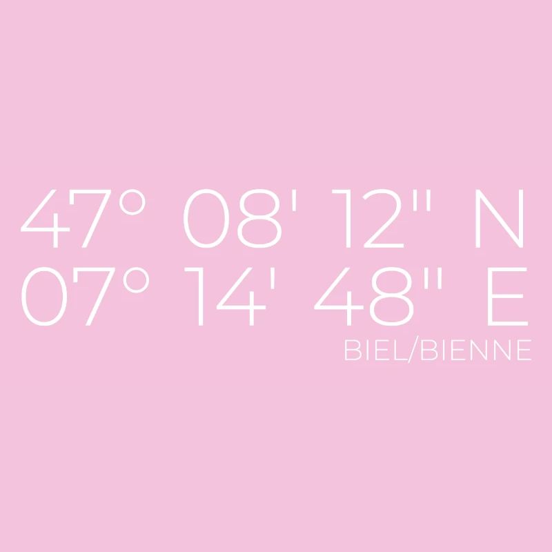Coordonnées Bienne Bienne Suisse