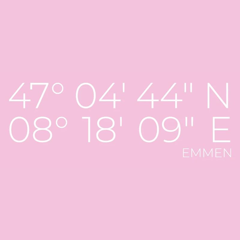 coordinates Emmen, Switzerland