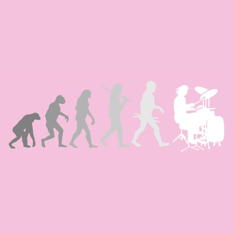 Evolution of Drums Drummer Shirt